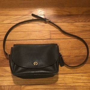 Vintage Coach Leather City Bag
